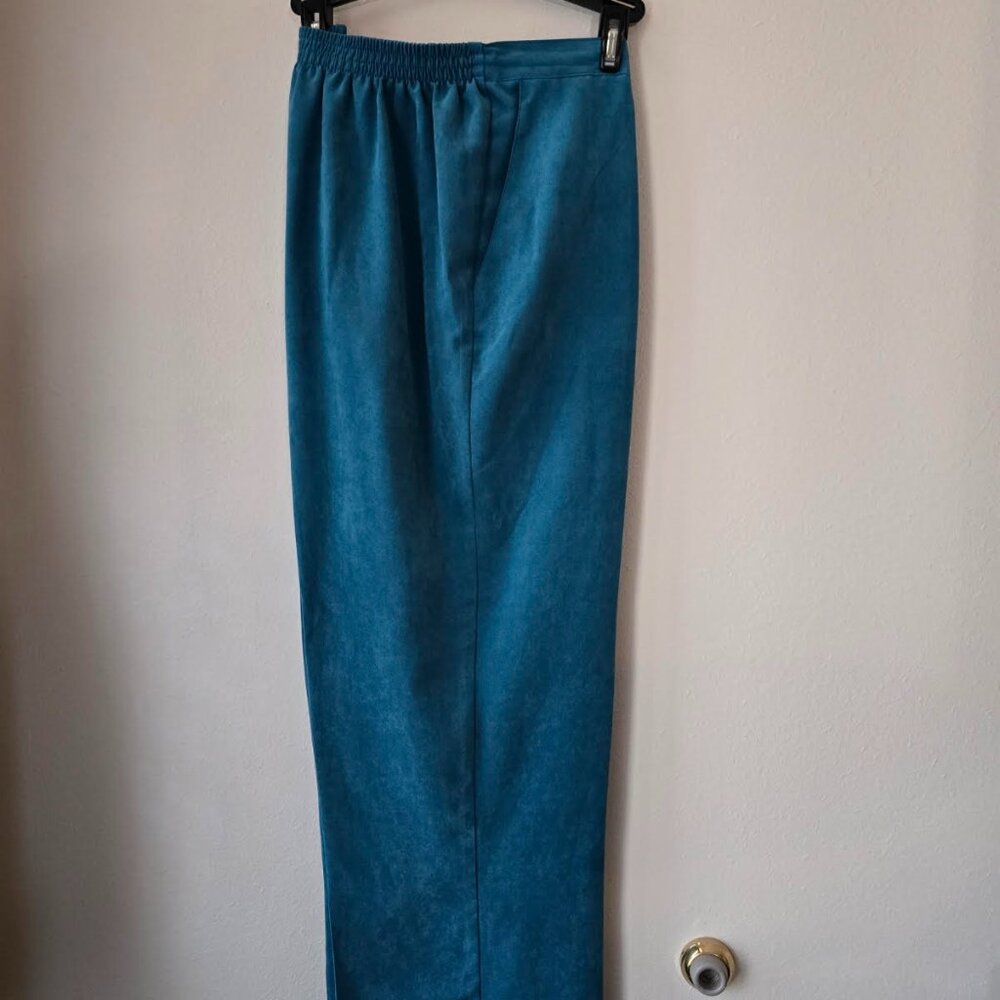 Alfred Dunner SIZE 12 Teal Blue Women's Pants